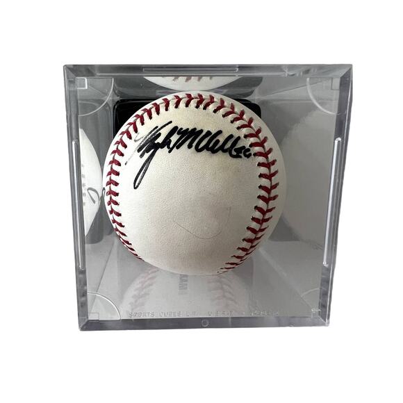 JASON MOTTE & Kyle McClellan AUTOGRAPHED BASEBALL MLB - Picture 1 of 3